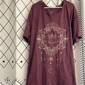 Kantha bae boho oversized dream tee